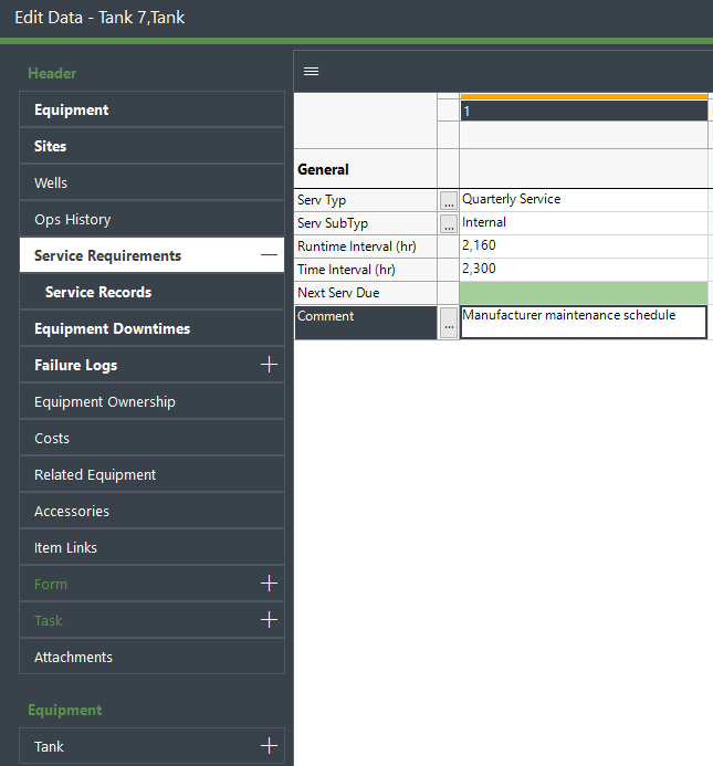 Equipment - Record Intact 2.20.26