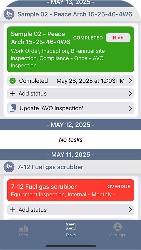 SiteView Go | Mobile Field Data Capture for Oil & Gas Operations