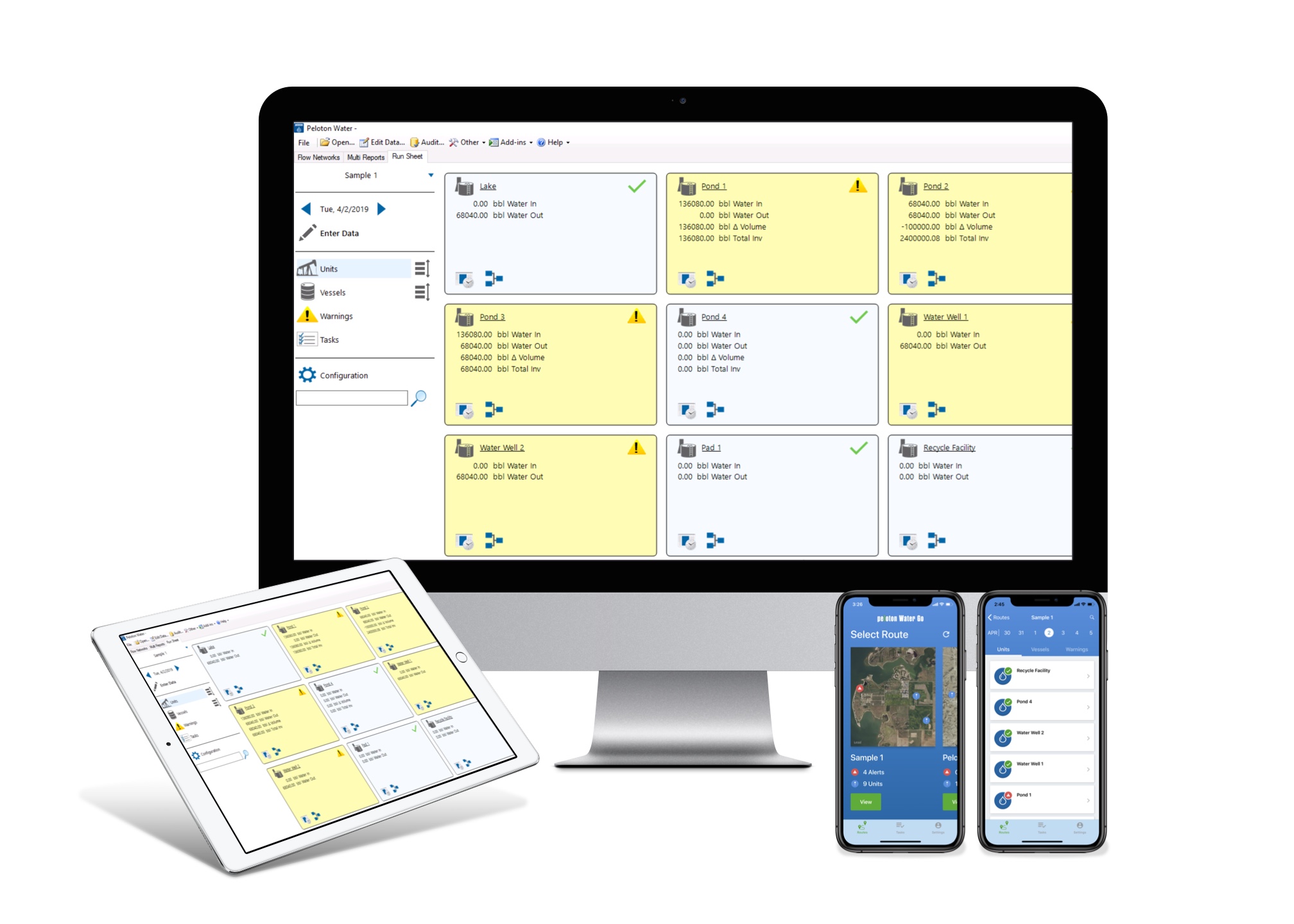 Water data management software