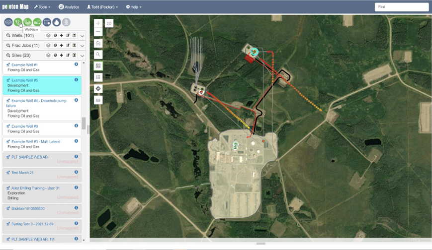 Peloton Map Peloton Map